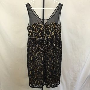 Torrid Black Lace Dress Size 14